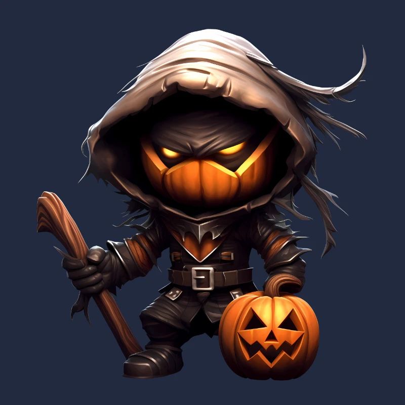 Kürbis Ninja