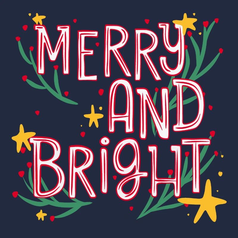 Merry and Bright Festive Script