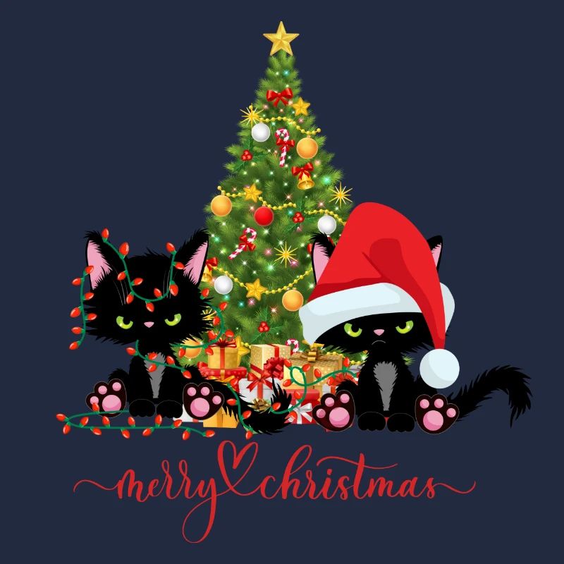 Weihnachten Katzen