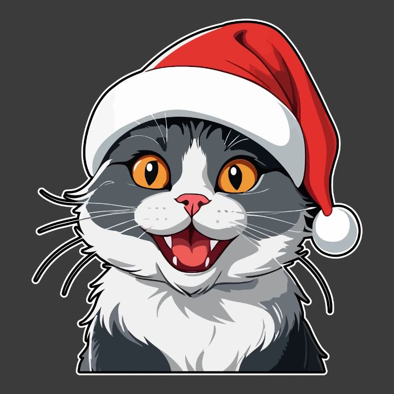 Katze Weihnachten