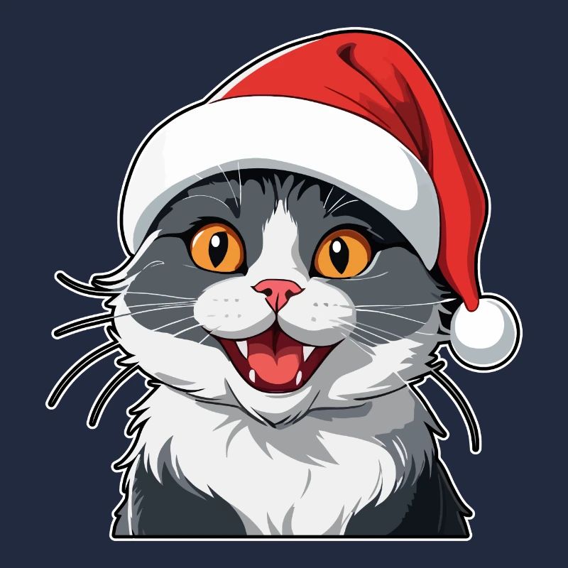Katze Weihnachten