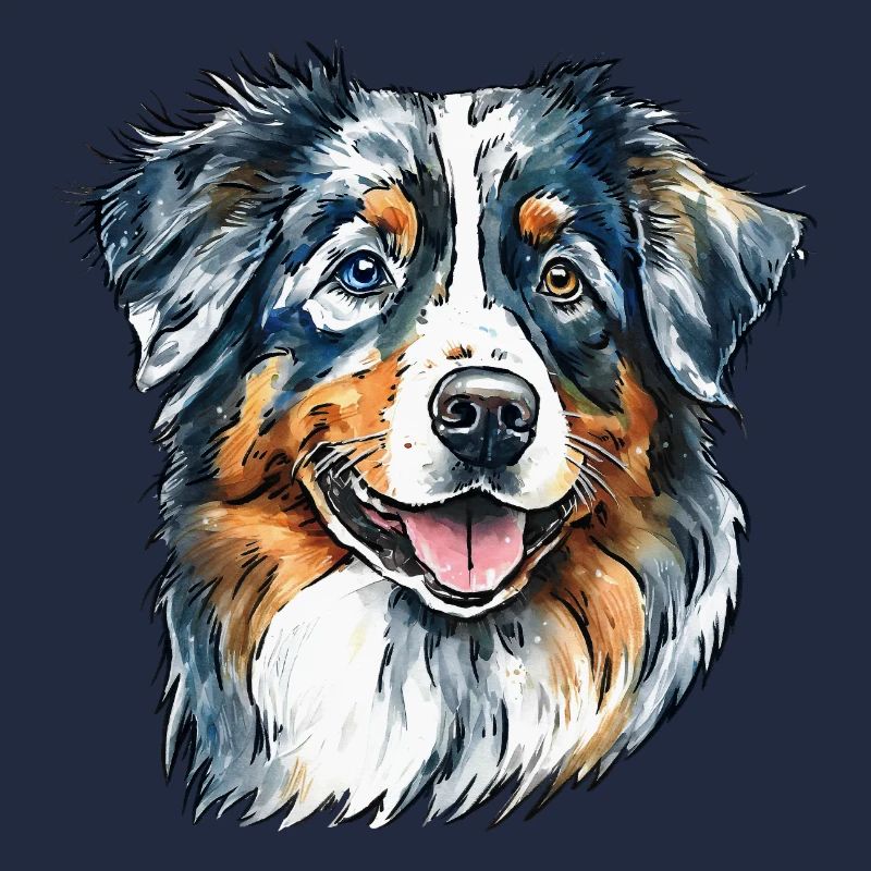 Australian Shepherd Portrait