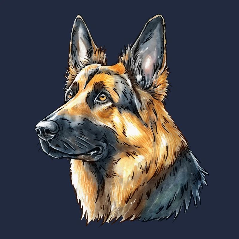 Deutscher Schäferhund Portrait