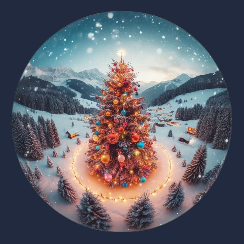 Winterzauber Weihnachtsbaum