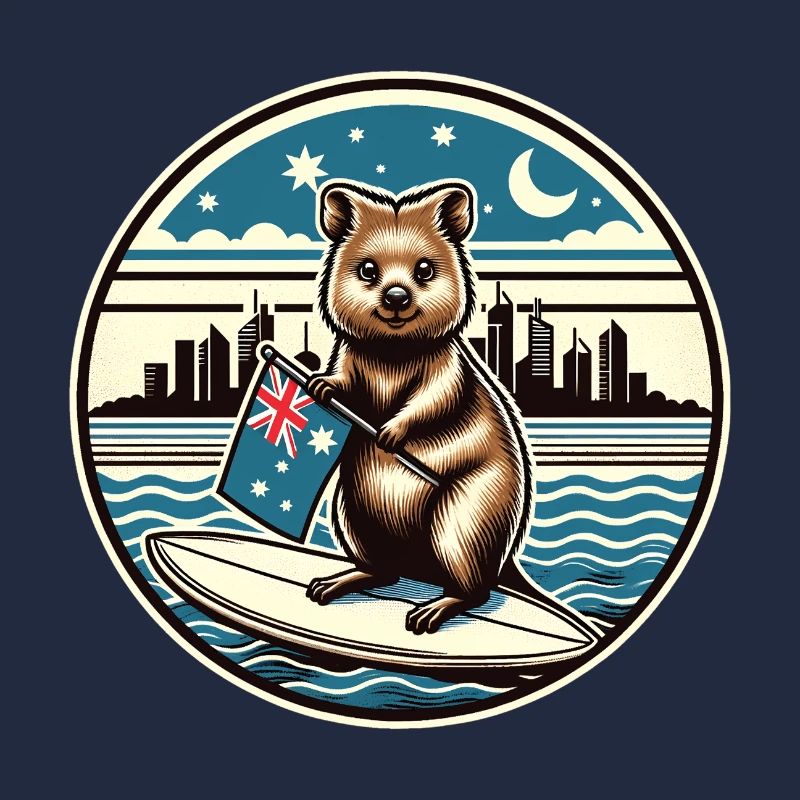 Design de surf australien Quokka