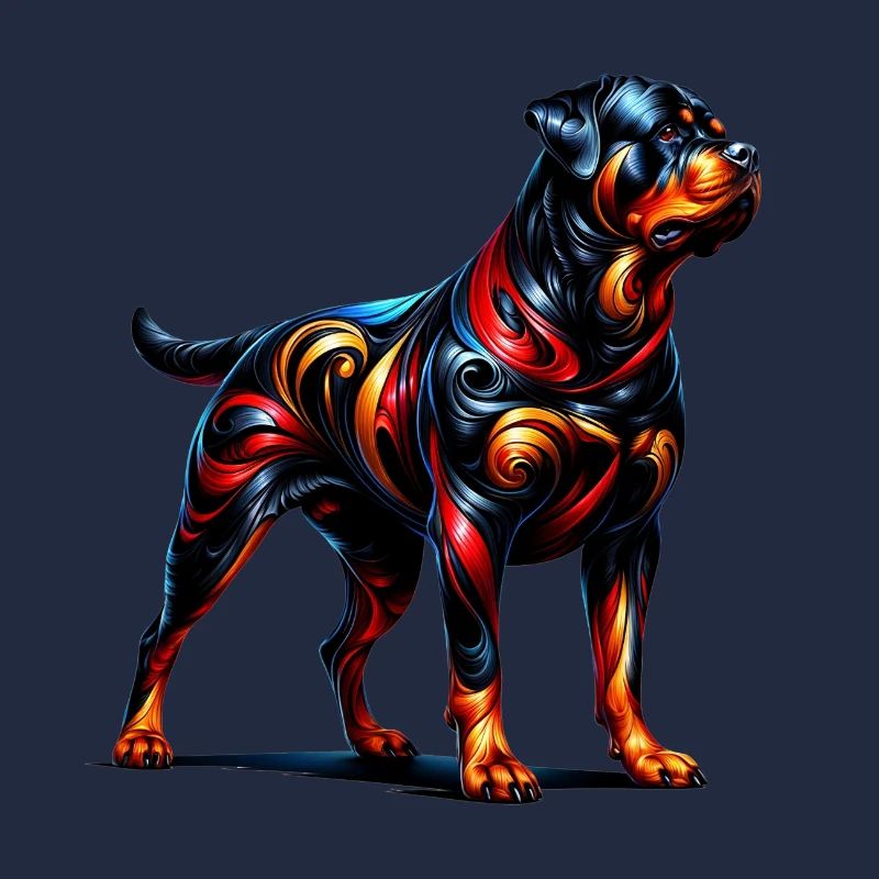 Rottweiler Germany dog design
