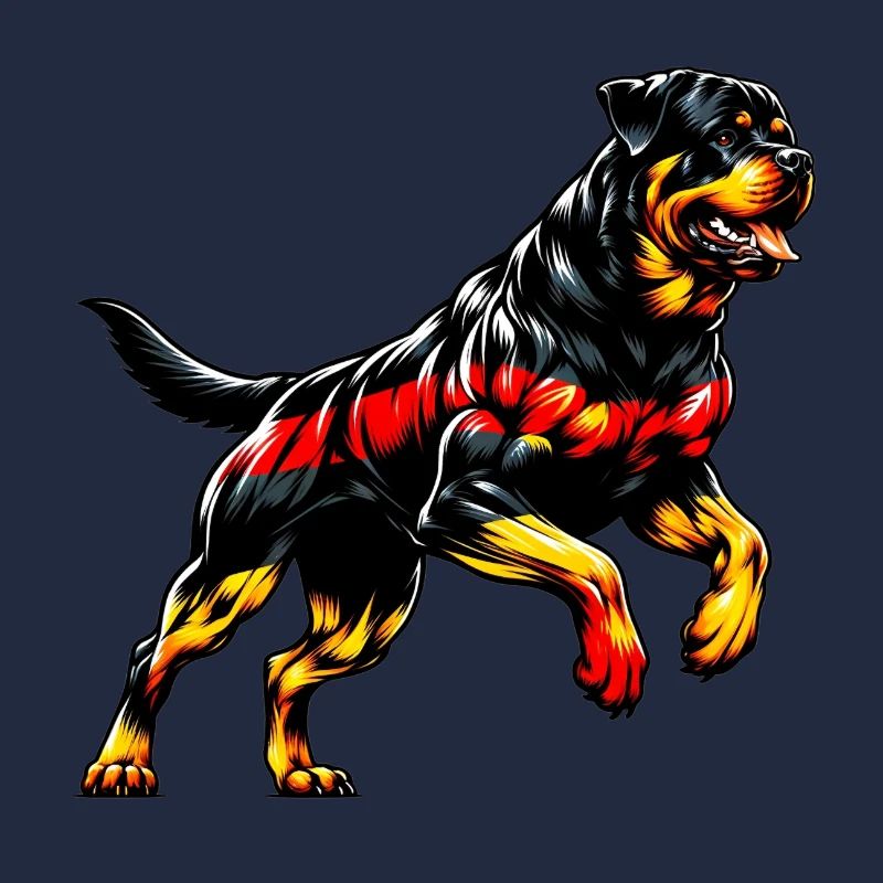 Rottweiler Germany dog design