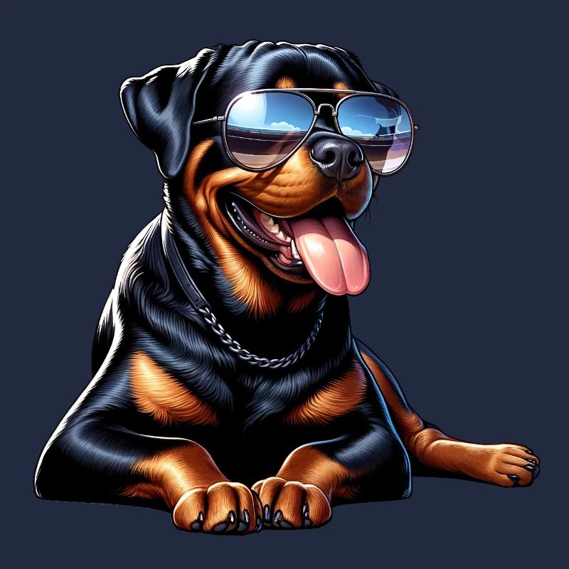 Rottweiler dog design