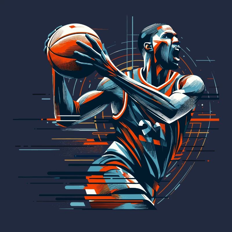 Cadeau dynamique de basket-ball