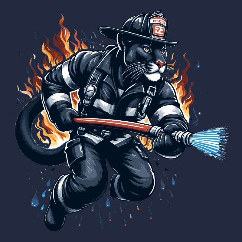Fire Brigade Panther Jaguar Gift