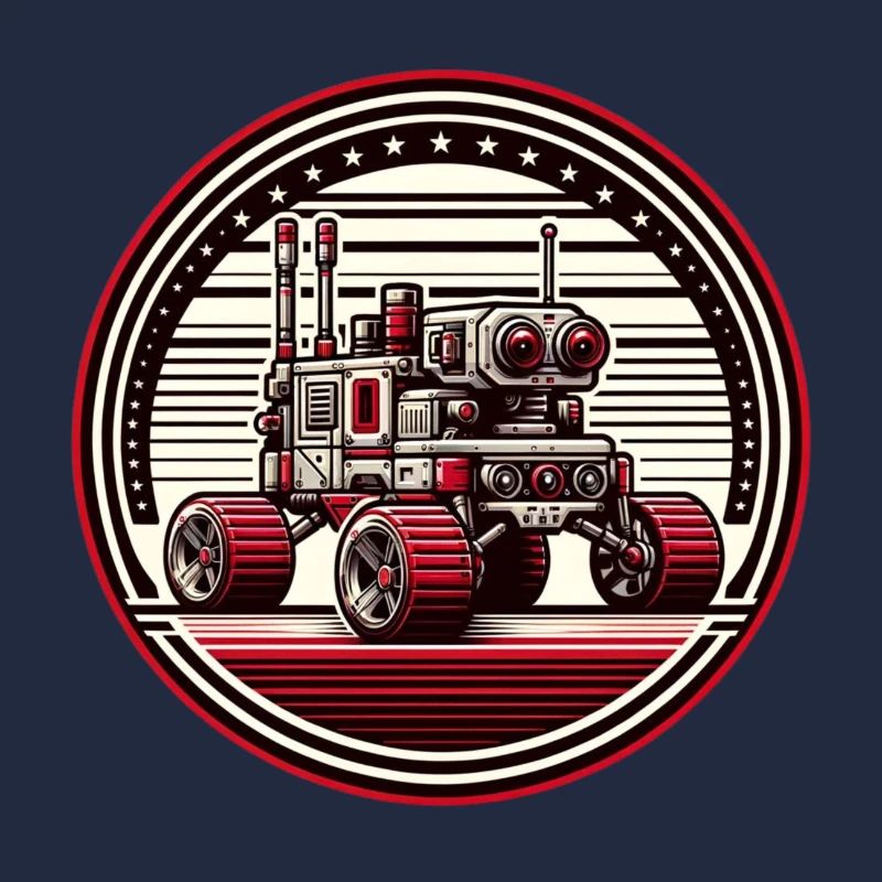 "Explorateur Céleste" - Insigne de Rover Spatial