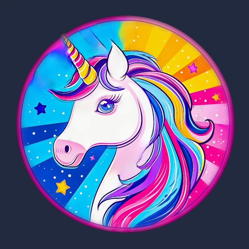 Buntes Einhorn
