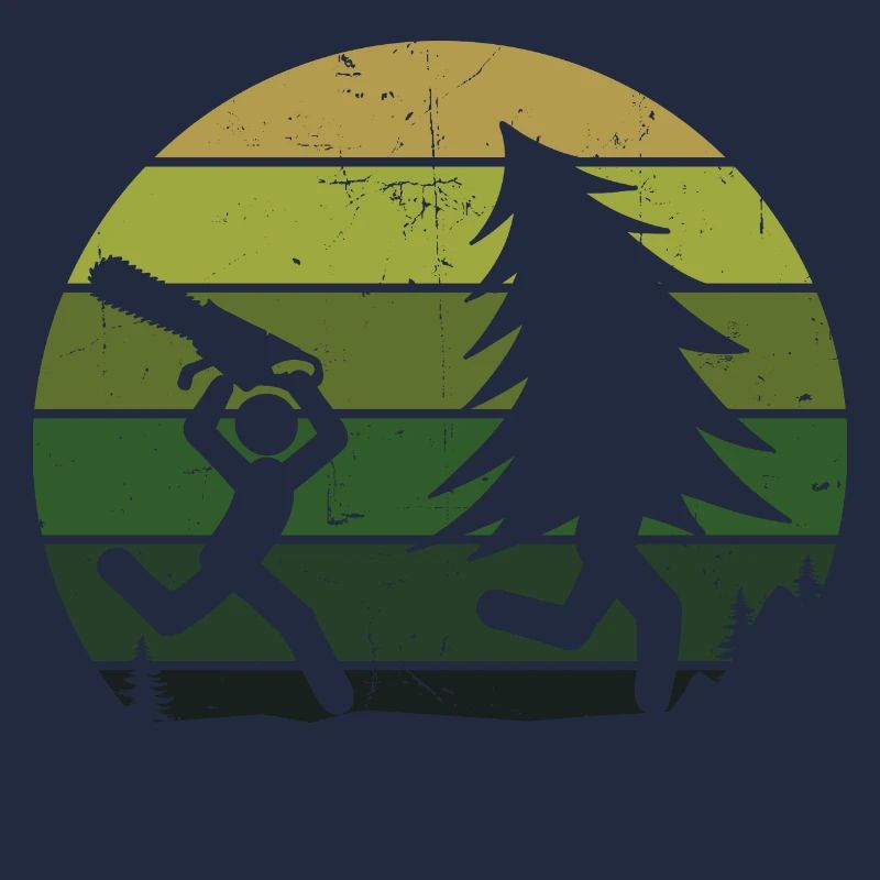 Arbre bûcheron sciure sciure bois bois