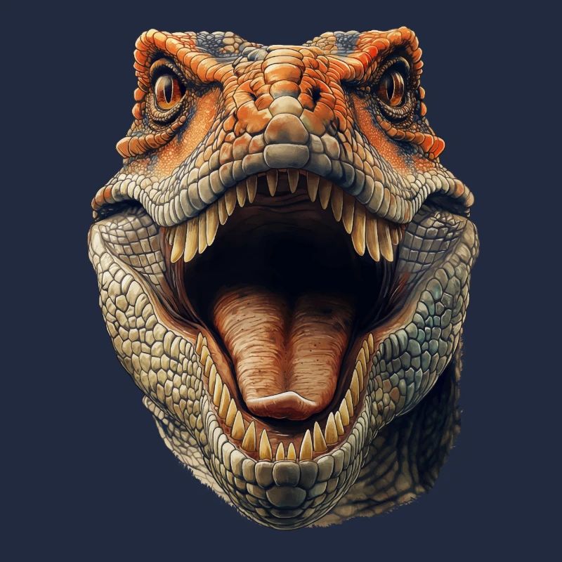 Dinosaurier-Kopf