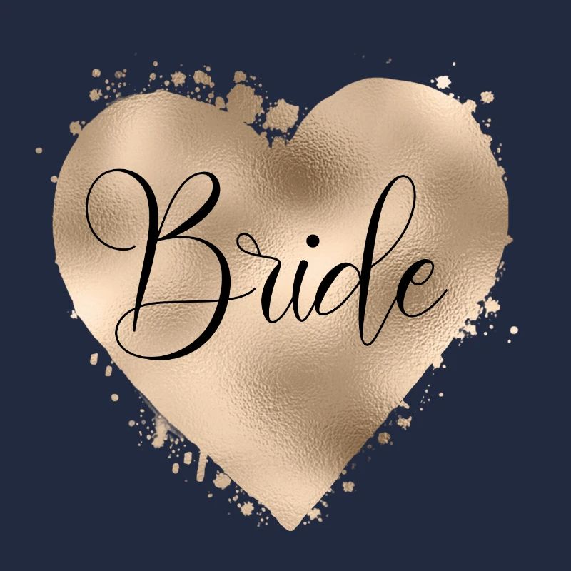 Team Bride-Herz! Personalisierbar