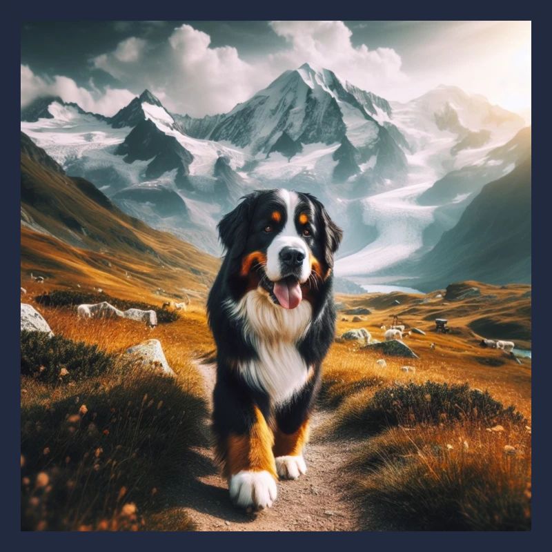 Bernese mountain dog
