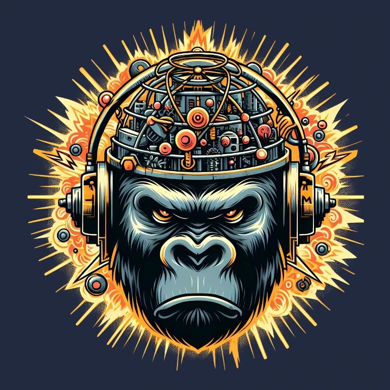 Gorilla Cybersound avec Techno Head