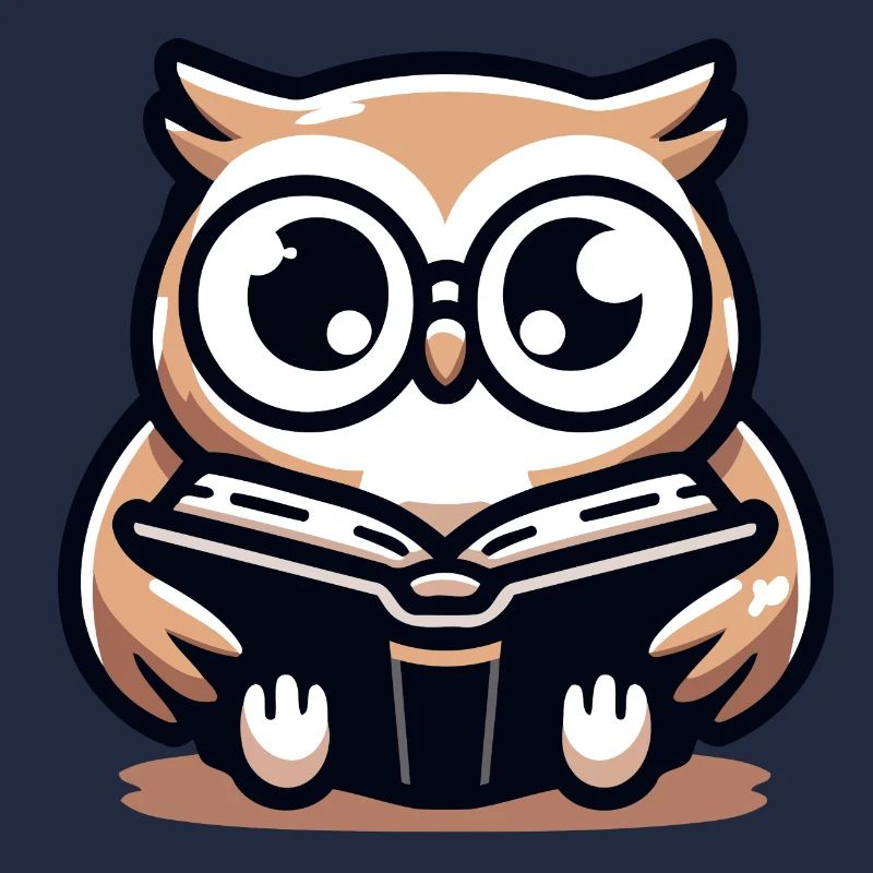 Wise Owl Reader Bookish Charm