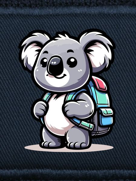 Backpacker-Koala: Der Globetrotter-Kumpel