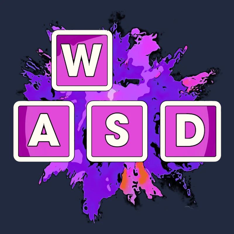 WASD Splash Gaming Blöcke