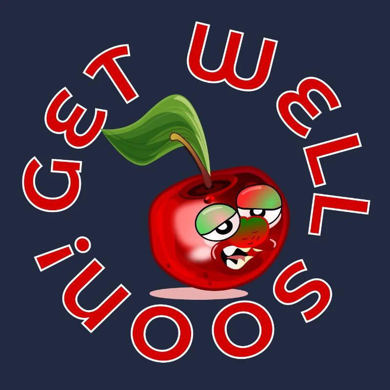 FEELING SICK - GET WELL SOON - CHERRY