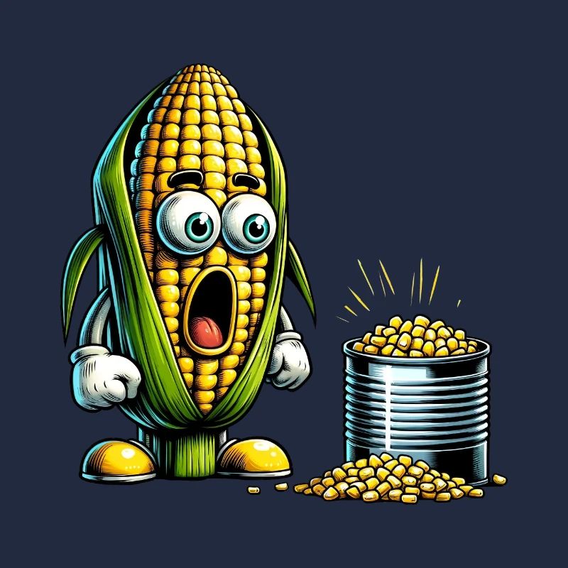 Funny corn design