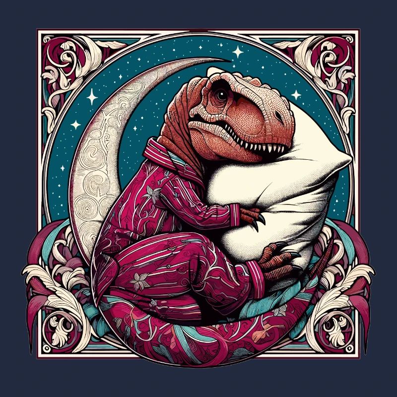 T-Rex Sleeping Hobby Cadeau