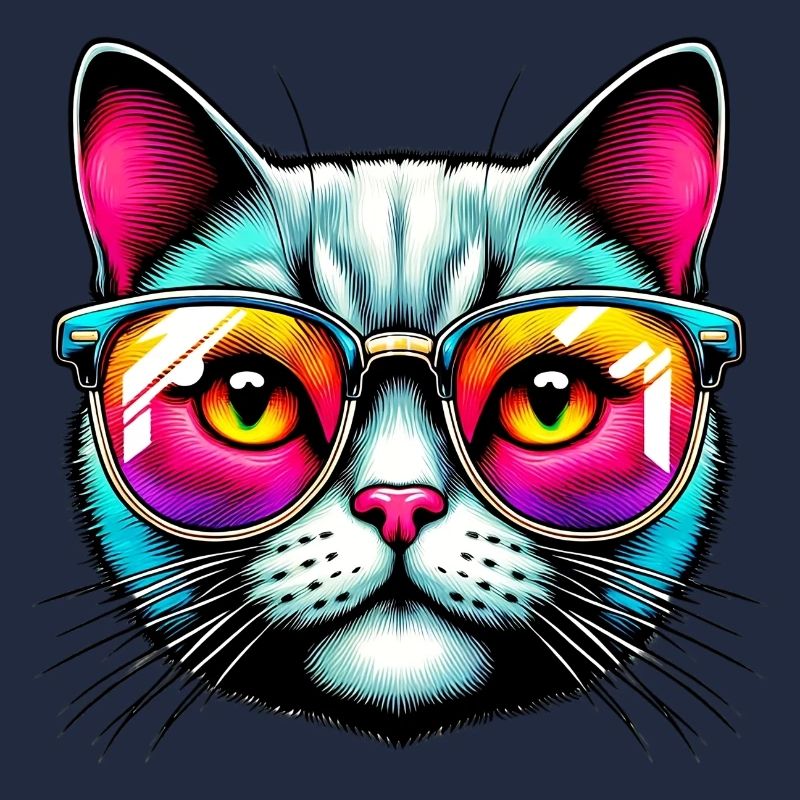 Puss with sunglasses