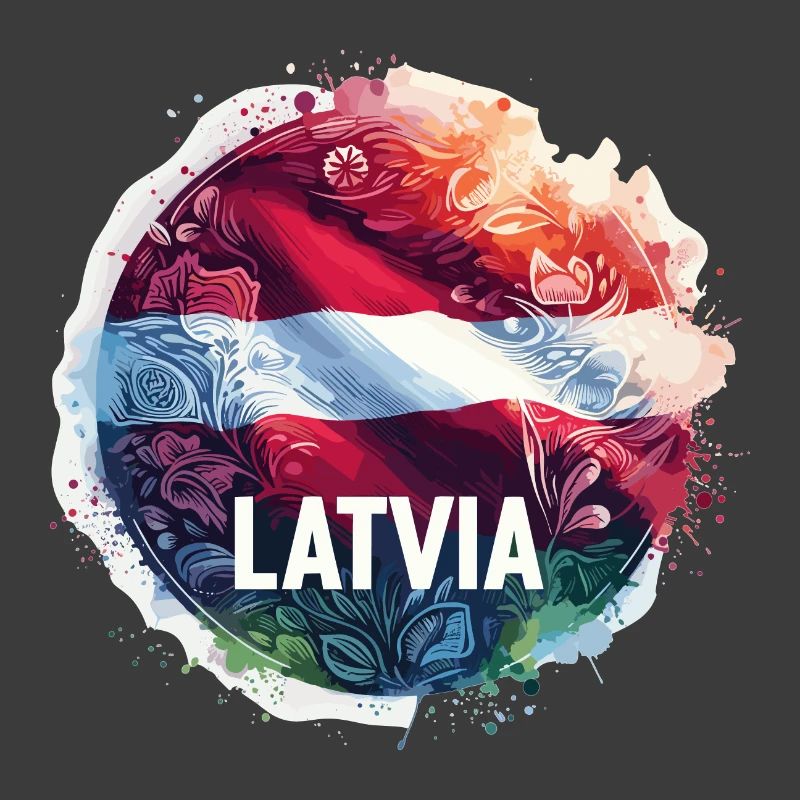 Drapeau de la Lettonie Drapeau Cadeau