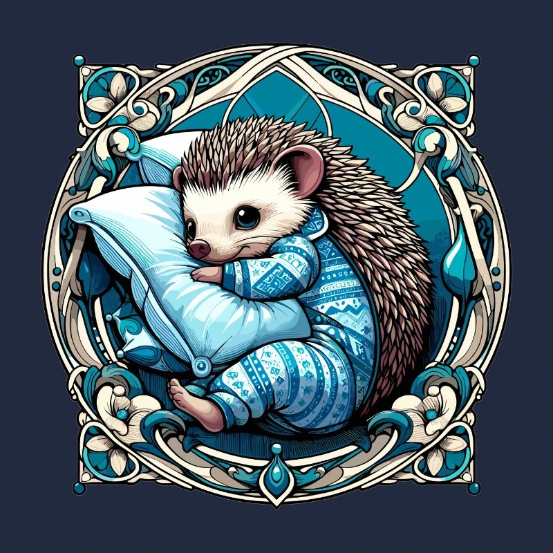 Hérisson Câlin Cadeau Dâtril Oreiller Câlin
