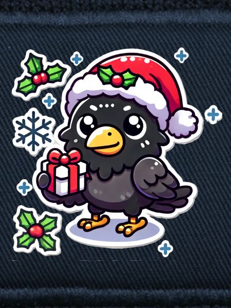Festive Crow Mischief