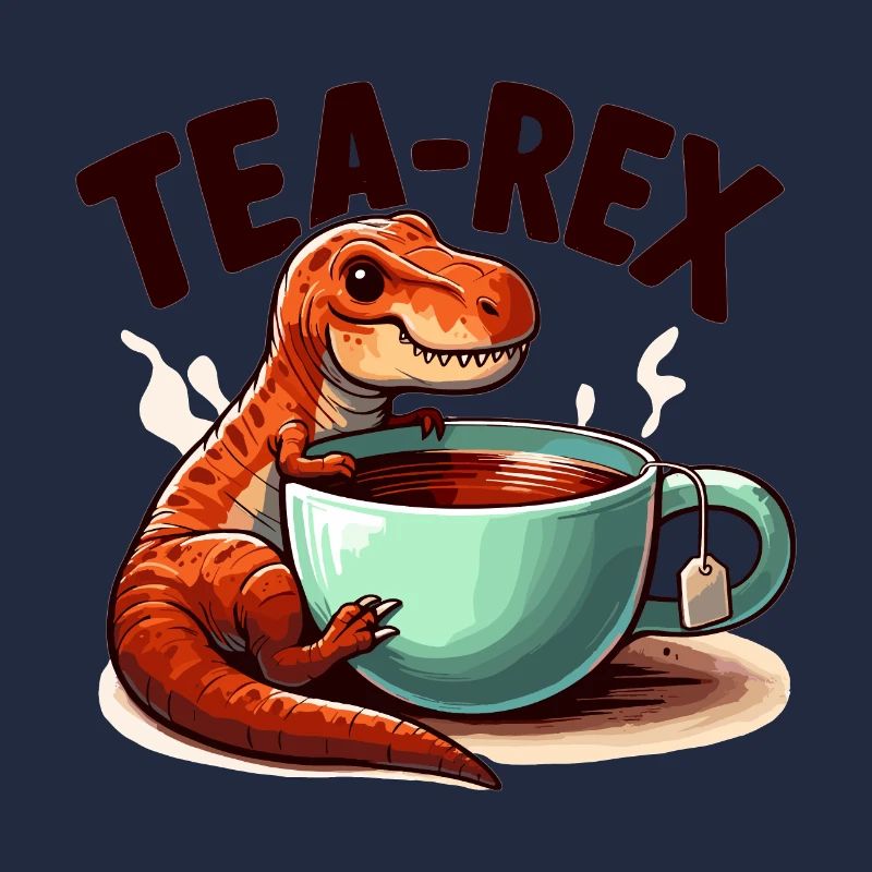 Tee Rex Tee-Rex Teetrinker Geschenk