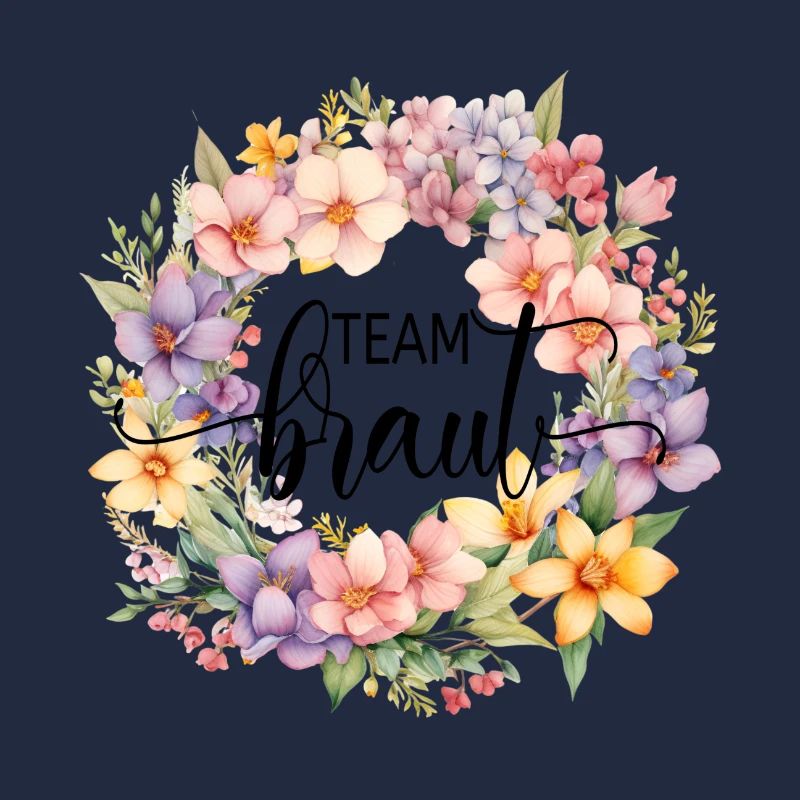 Team Braut! Personalisierbar