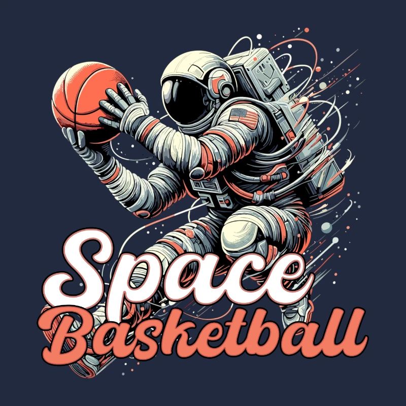 Cadeau d’astronaute de basket-ball de l’espace