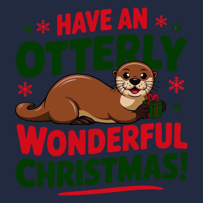 Conception de célébration de Noël Otterly