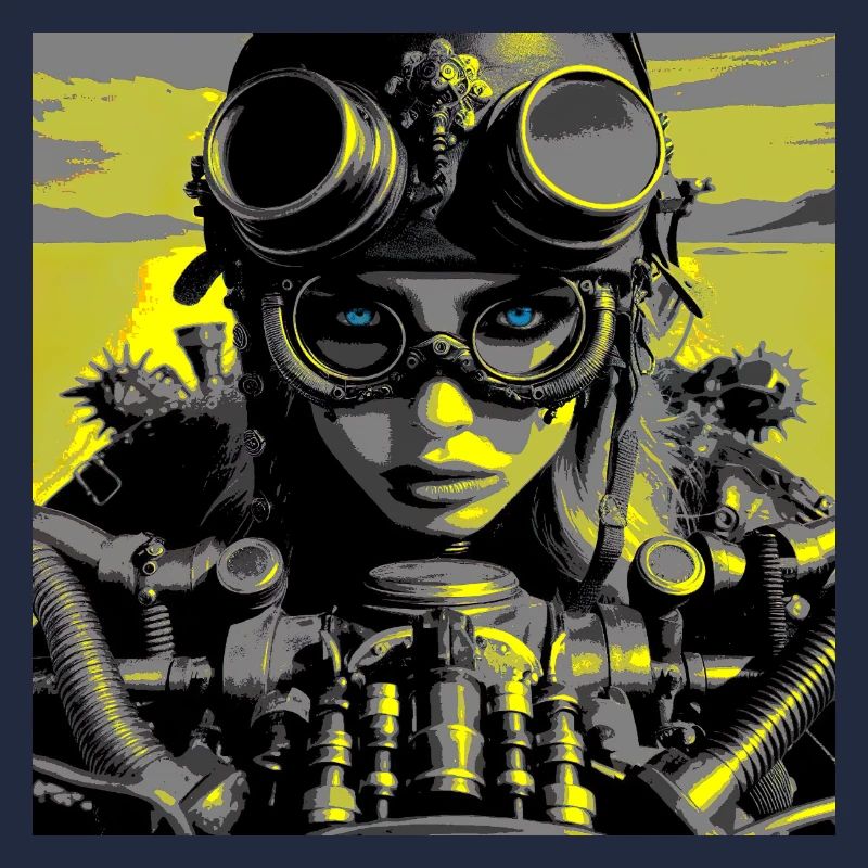 Motarde Steampunk