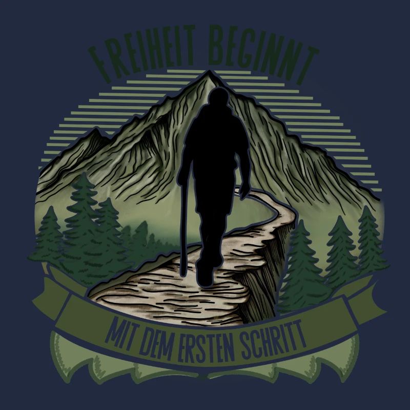 Freedom begins with the first step – hiking