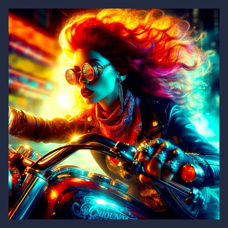 Cyberpunk Moto