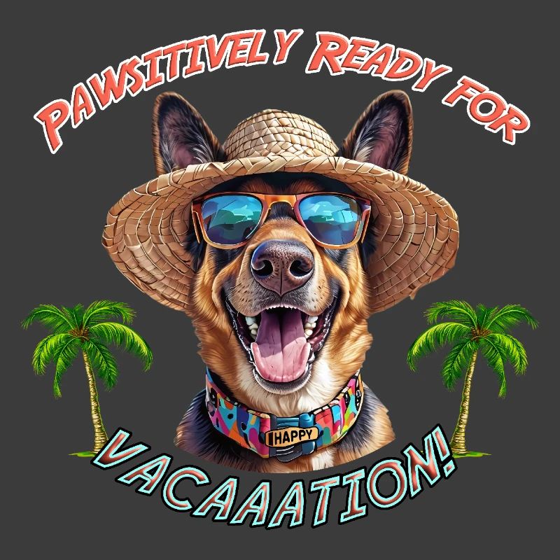 Schäferhund im Sommerlook: Pawsitively Ready