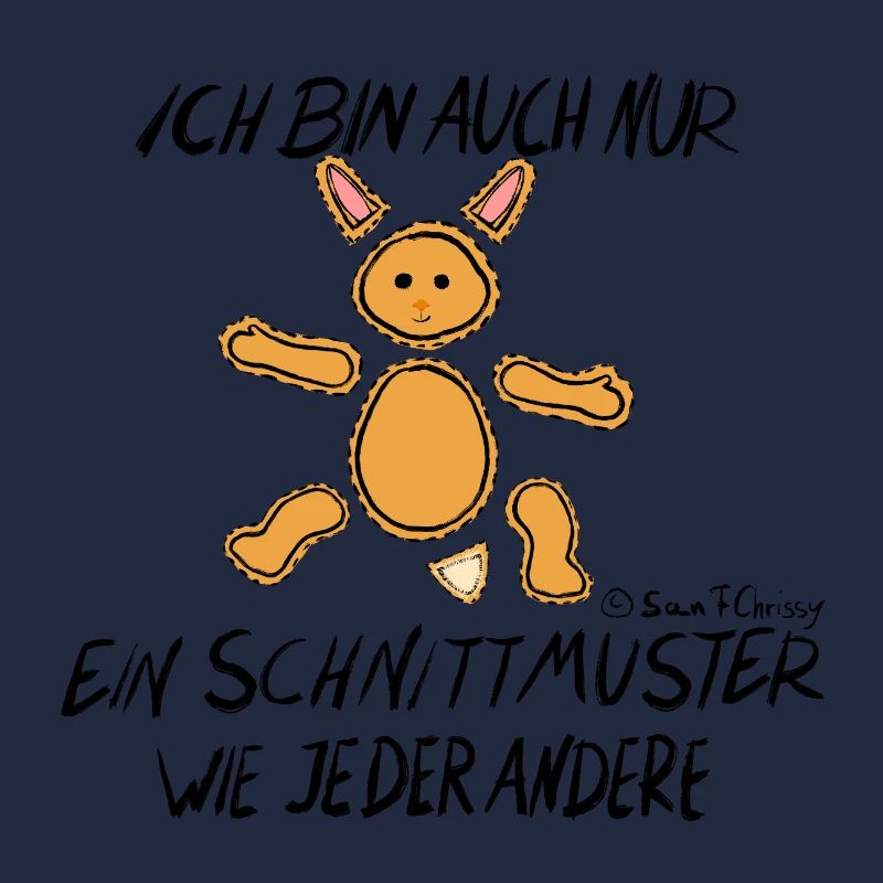 Schnittmuster Hase