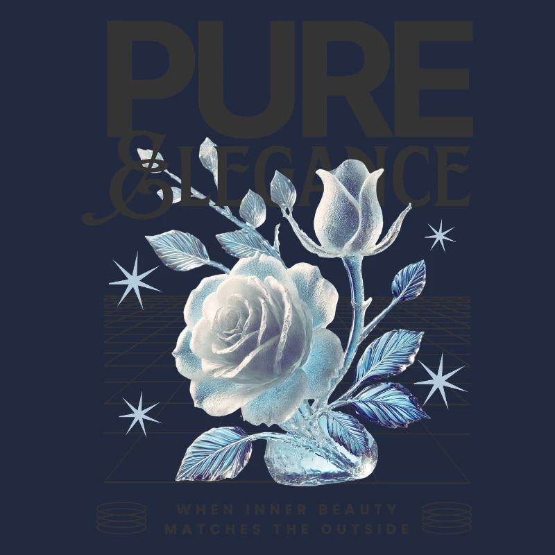 Pure & Elegance – Cyber-Rose Aesthetics