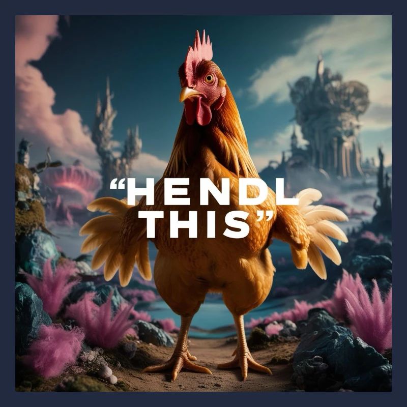 Cool chicken "Hendl this"