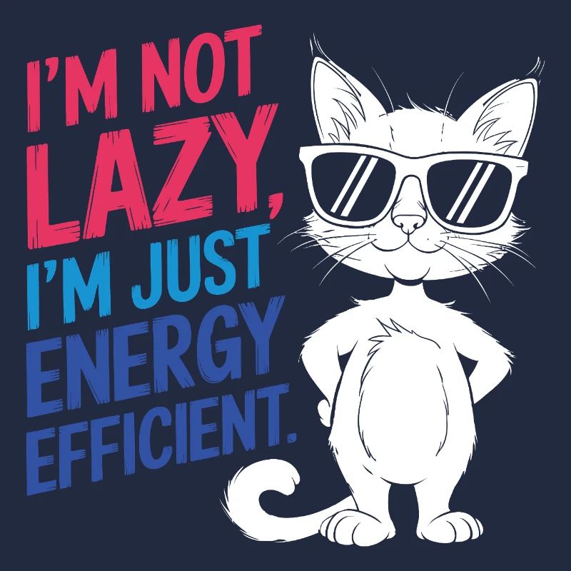 I'm Not Lazy, I'm Just Energy Efficient
