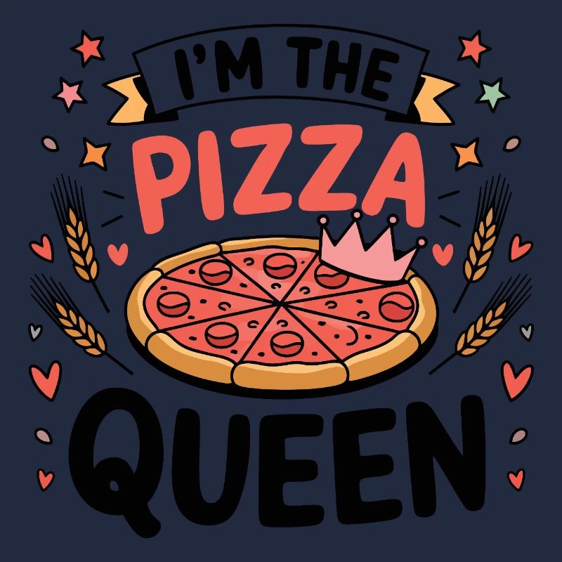 Ich bin die Pizza-Queen