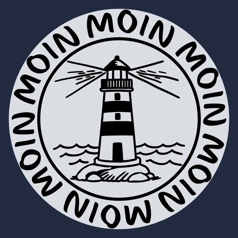 Moin Moin Leuchtturm – Maritimes Küsten Design