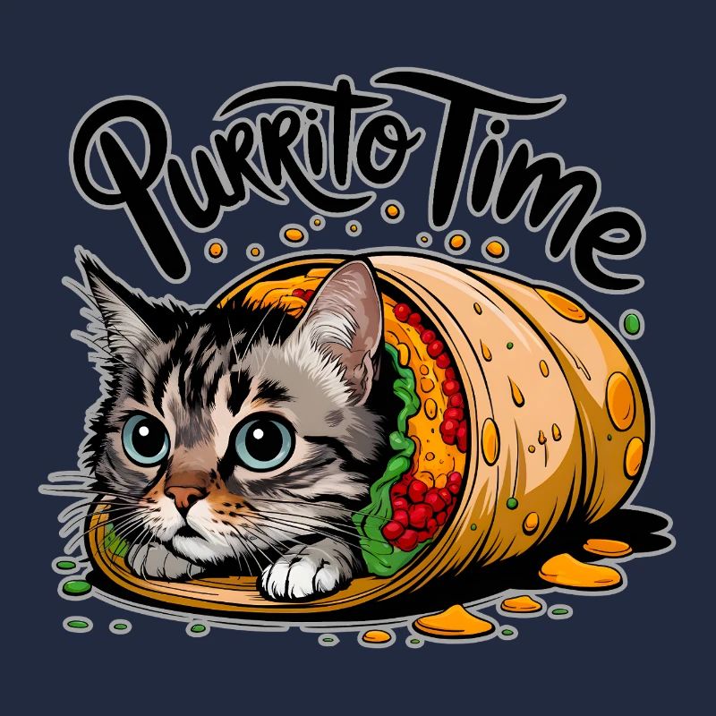 Chat Purrito