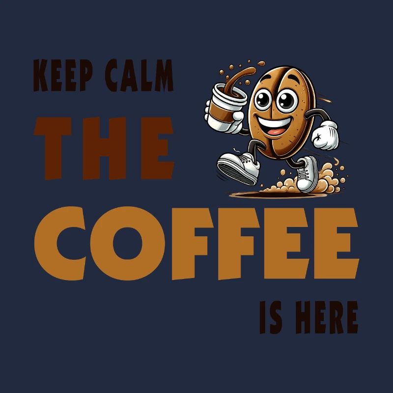 Keep Calm – The Coffee Is Here