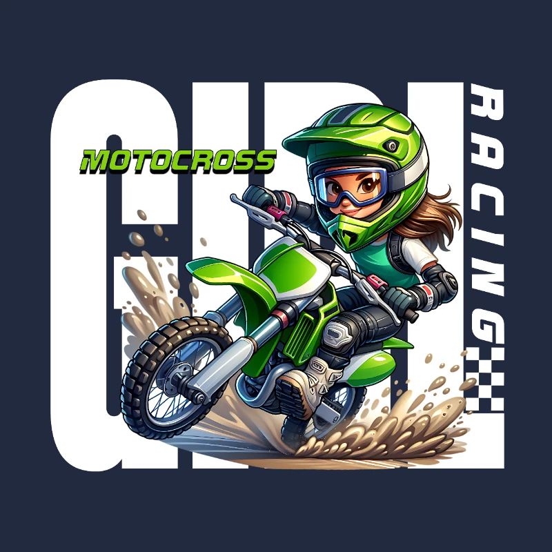 Motocross de course pour filles