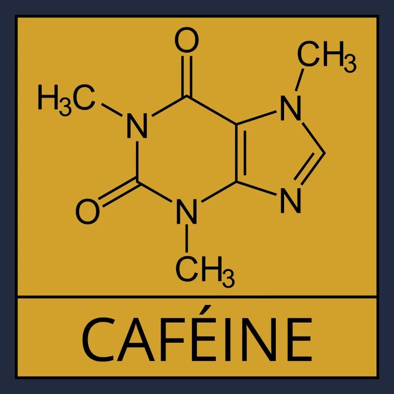 molécule de caféine