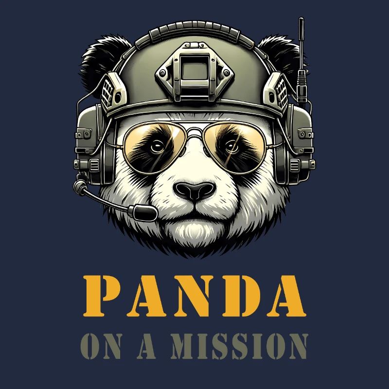 Panda en mission / Militaire
